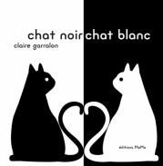 chat noir chat blanc